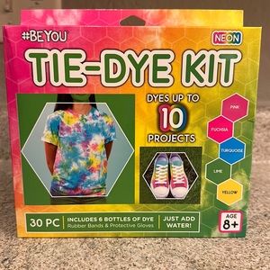 #BeYou Tulip Tie-Dye Kit Rainbow and Neon Kit 30 piece